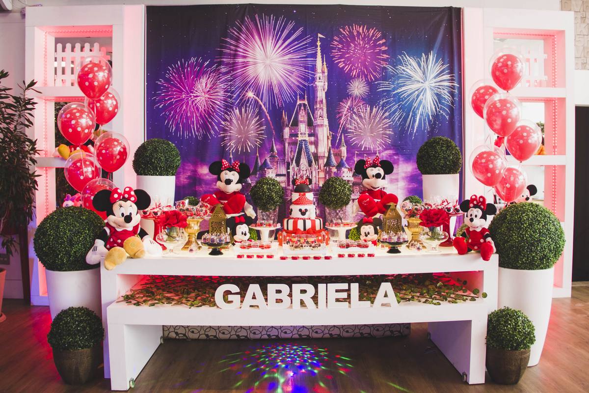 Family and friends celebrating at Gabriela's birthday party